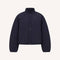 BY-BAR Bodie Metallic Bomber Jacket in Dark Navy