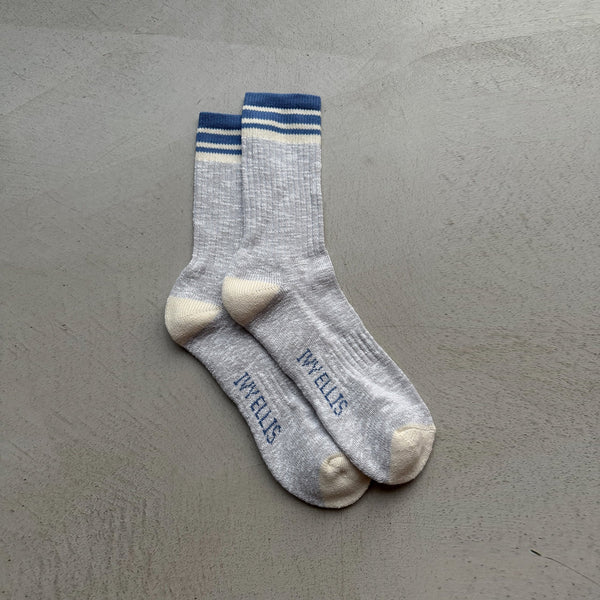IVY ELLIS Mens Highland Coastline Socks in Sandside