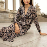 DEA KUDIBAL CecilieDEA Silk Blouse with Drape Detail in Sauvage