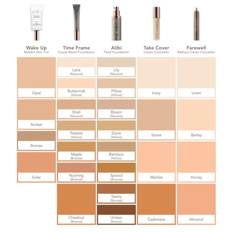 DELILAH Wake Up Radiant Skin Tint in Solar