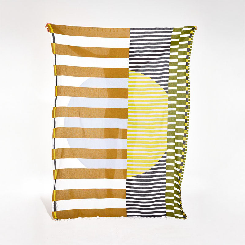 MAPOESIE Sol Beach Towel in Khaki