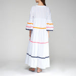VILAGALLO Beatriz Dress in Multi