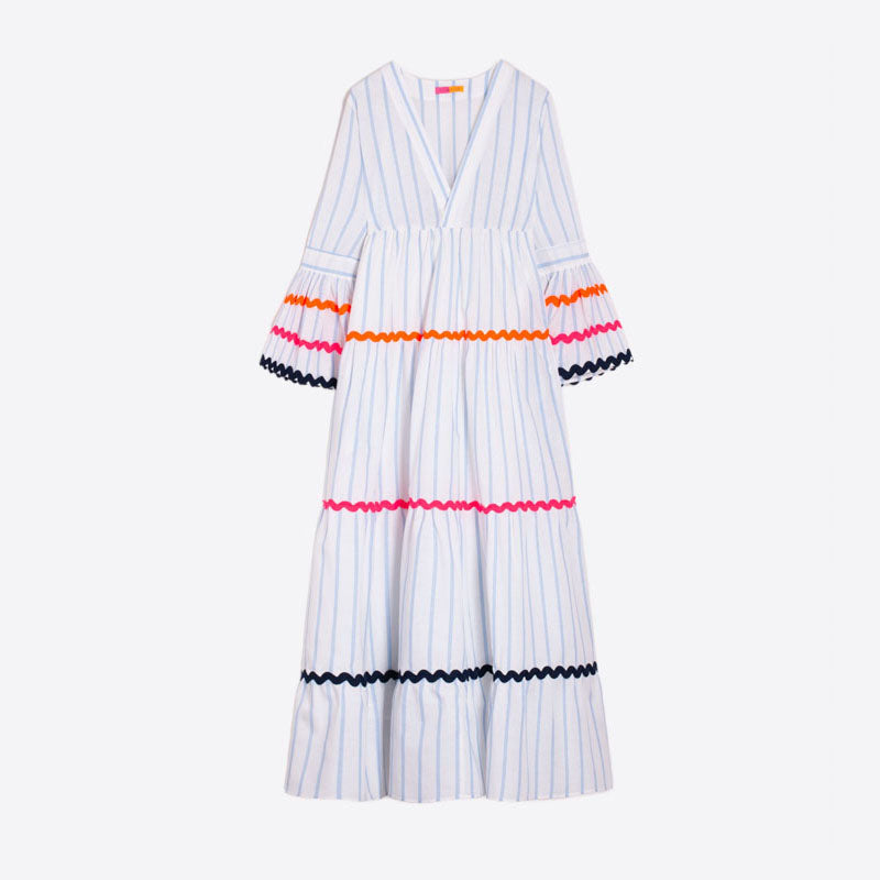 VILAGALLO Beatriz Dress in Multi