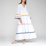 VILAGALLO Beatriz Dress in Multi