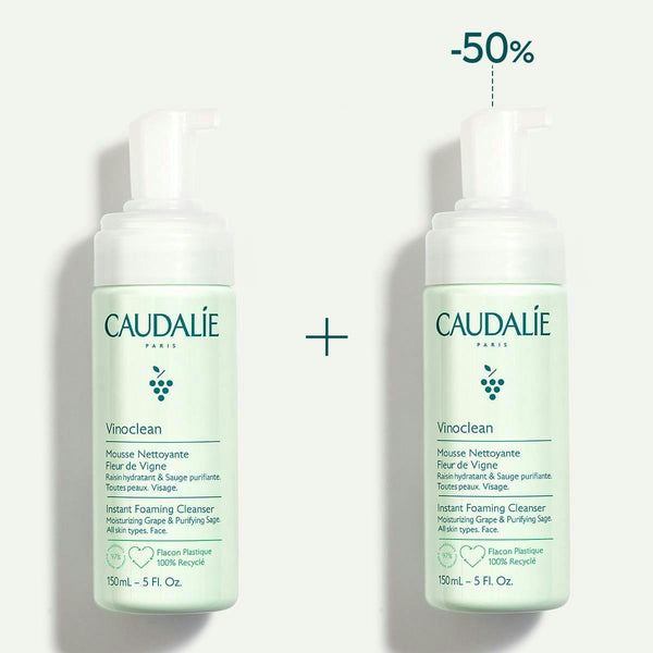CAUDALIE Vinoclean Daily Foaming Cleanser Duo