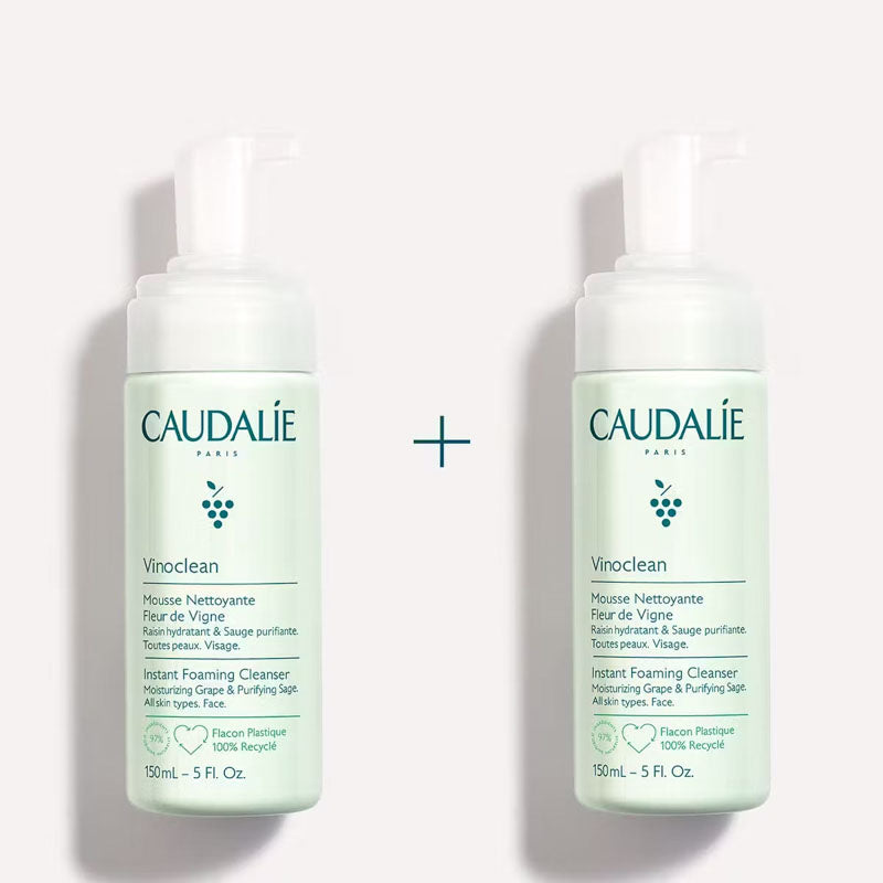 CAUDALIE Vinoclean Instant Foaming Cleanser Duo 150ml