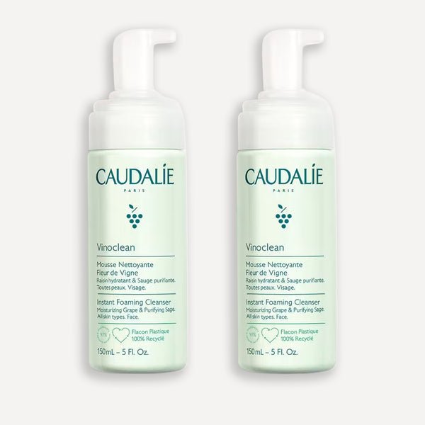 CAUDALIE Vinoclean Instant Foaming Cleanser Duo