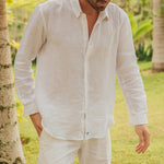 PINK HOUSE MUSTIQUE Classic Shirt in White