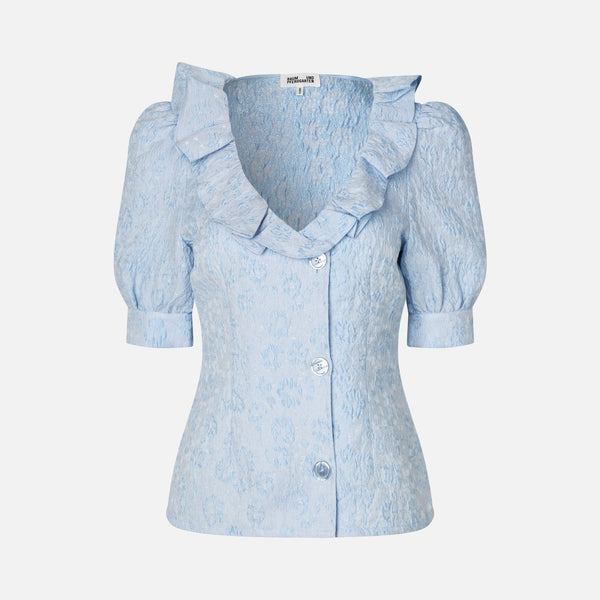 BAUM UND PFERDGARTEN Marlie Blouse in Kentucky Blue