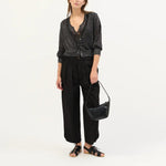 BEATRIZ FUREST Federica Sleeveless Top in Black