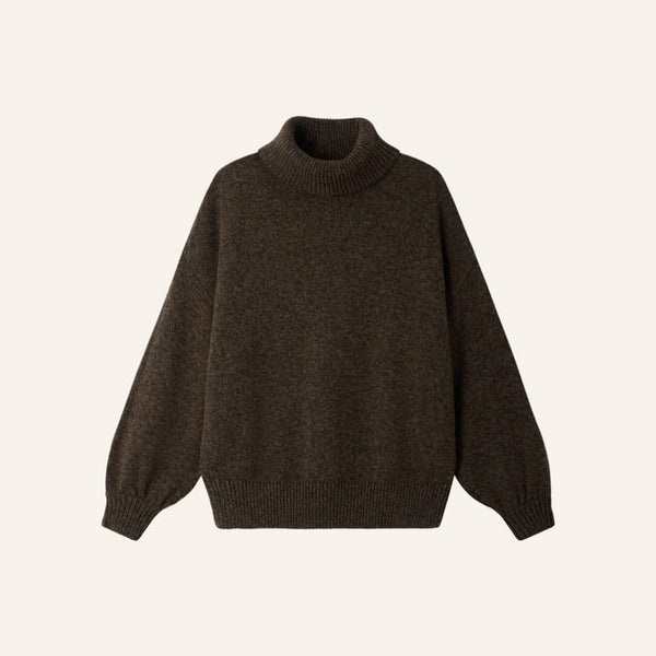 SESSUN Niko Sweater in Carbone