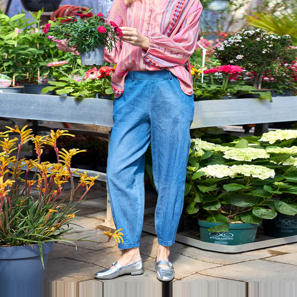 BLACK COLOUR BCHermione Baggy Pant in Denim