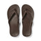 ARCHIES Arch Support Flip Flops in Brown
