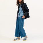 BEATRIZ FUREST Walter Denim Pants in Denim Sky