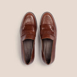 THE KEEP Damson Loafers in Tan