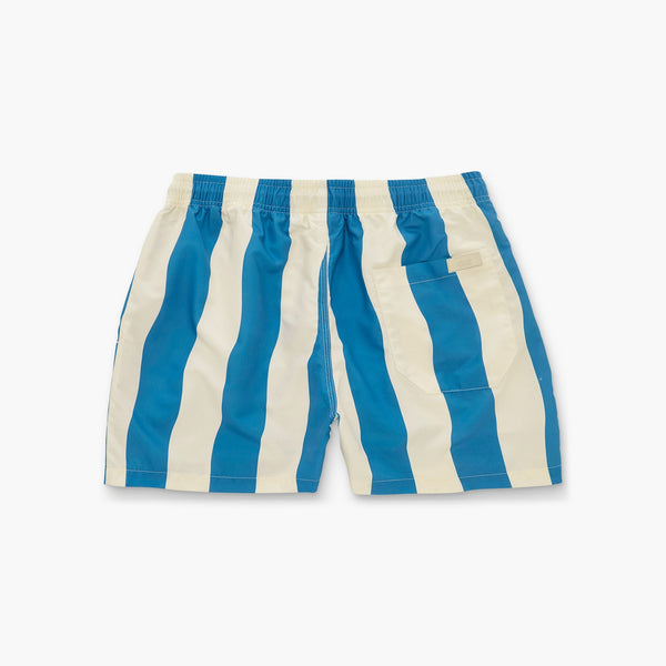 OAS Waver Swim Shorts in Blue/White