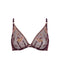 AUBADE Midnight Opera Underwired Triangle Bra in Secret Purple