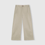 BEATRIZ FUREST Outside Wide Leg Trousers in Taupe