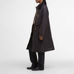 BARBOUR Evette Wax Jacket  in Rustic/Muted Tartan