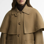 BARBOUR Aggy Wool Coat in Warm Trench