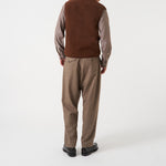 UNIVERSAL WORKS Zip Waistcoat in Cacao
