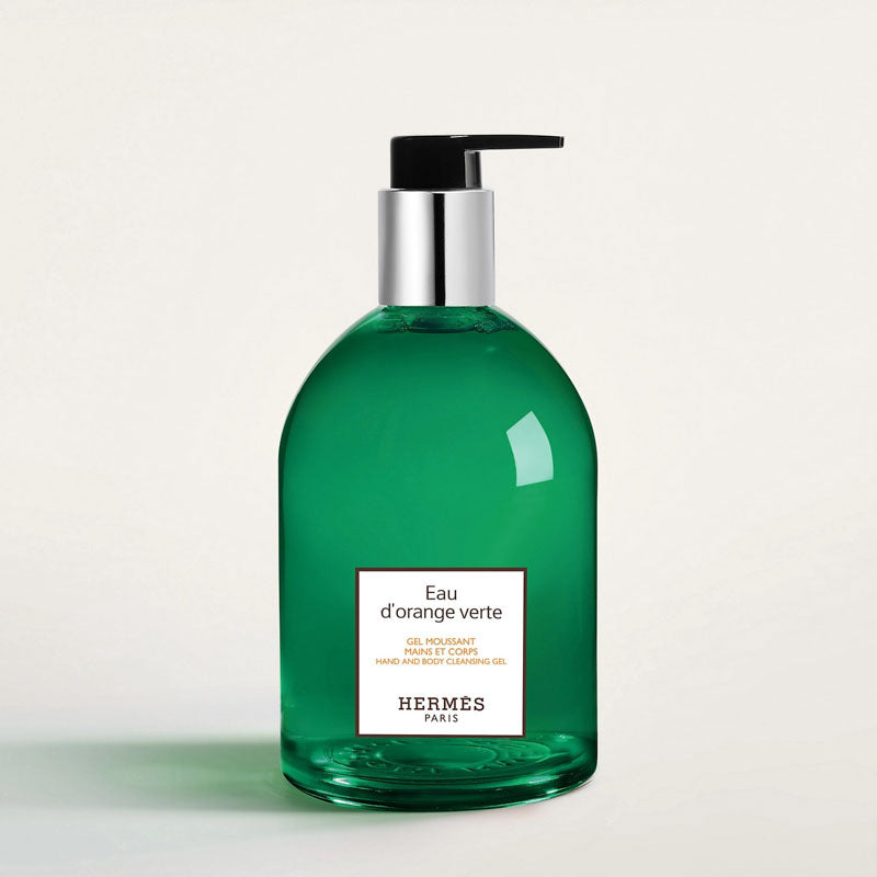 HERMES Eau de rhubarbe éclatée 300ml HERMES Eau de Rhubarbe Ecarlate Hand & Body Cleansing Gel