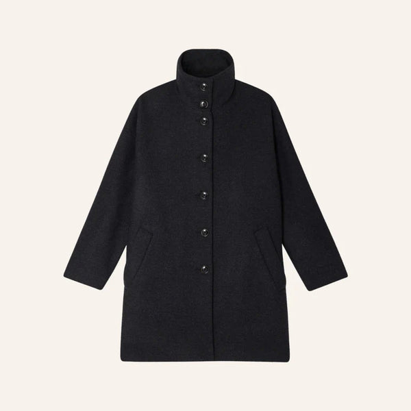 SESSUN Paradise Coat in Carbonella