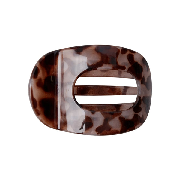 BLACK COLOUR BCMilla Hair Claw in Light Tortoise