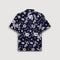 HARTFORD New Palmito Viscose Shirt  in Navy