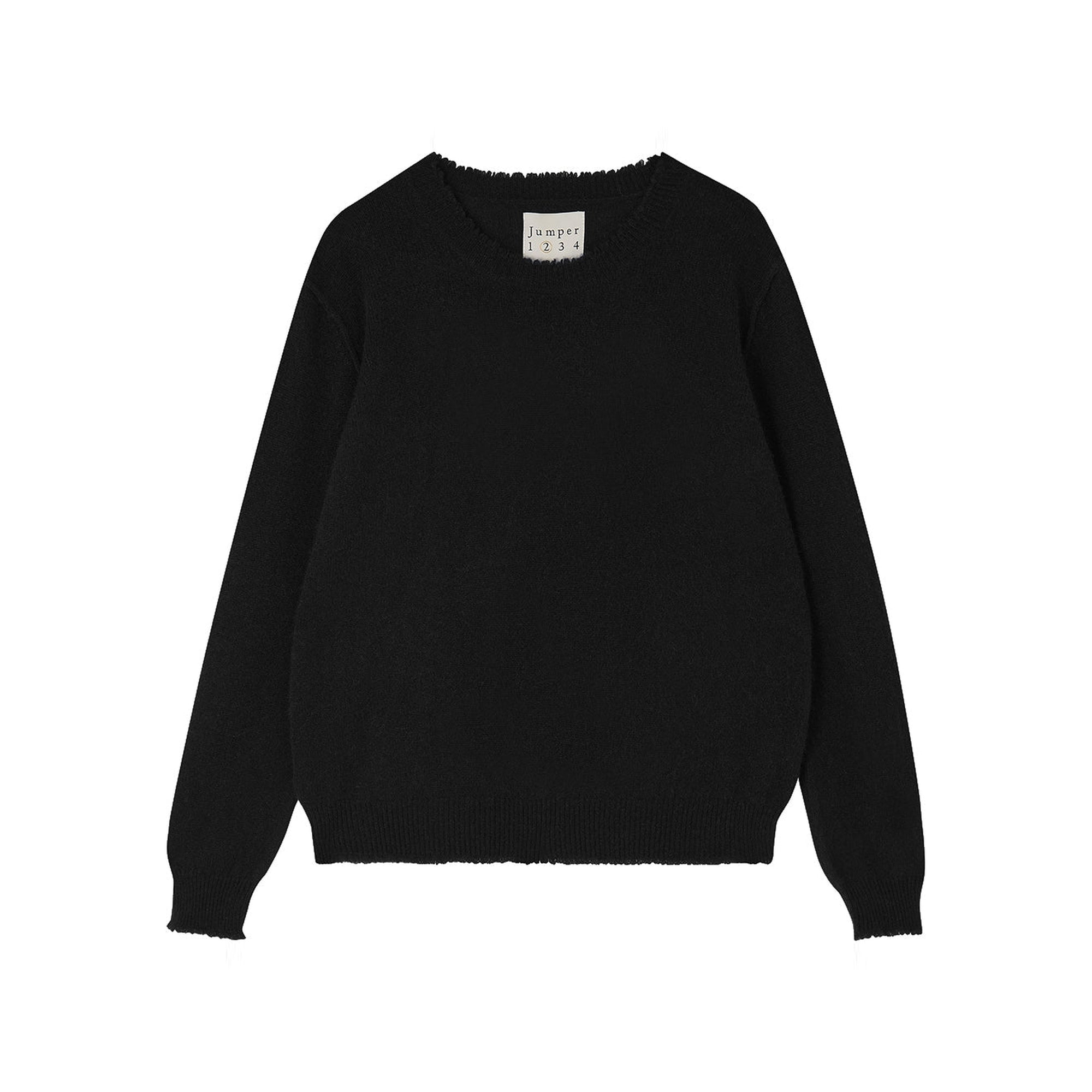 JUMPER 1234 Oversize Crew Neck Jumper in Navy Blue | Collen & Clare