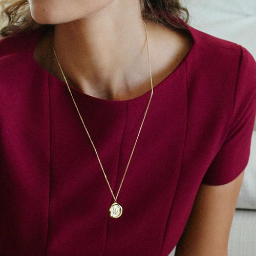 EDBLAD Holly Necklace L in Gold