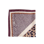 BLACK COLOUR BCElena Satin Scarf in Coffee
