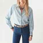 MAISON HOTEL Edna Jeans in Dark Denim