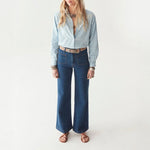 MAISON HOTEL Edna Jeans in Dark Denim