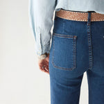 MAISON HOTEL Edna Jeans in Dark Denim