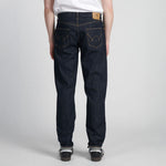 EDWIN Regular Tapered Kaihara Red Selvage Denim in Blue Rinsed