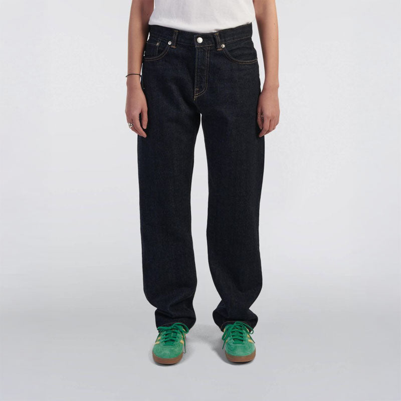 EDWIN W Janis Kurabo Recycled Denim Pant in Red Selvage