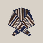 MOISMONT Elly No218 Stripe Scarf in Joker Comedia