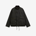 BARBOUR Modified Tartan Ursula Wax Jacket in Classic Tartan
