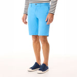 MOUSQUETON Erwany Cotton Stretch Shorts in Sky Blue
