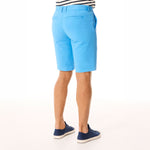 MOUSQUETON Erwany Cotton Stretch Shorts in Sky Blue