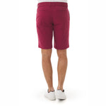 MOUSQUETON Erwany Cotton Stretch Shorts in Brick Red