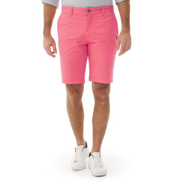 MOUSQUETON Erwany Cotton Stretch Shorts in Pink