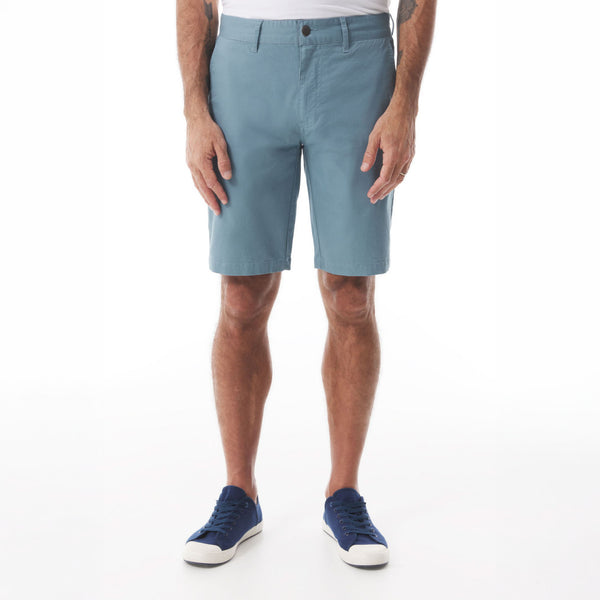 MOUSQUETON Erwany Cotton Stretch Shorts in Provencal Blue