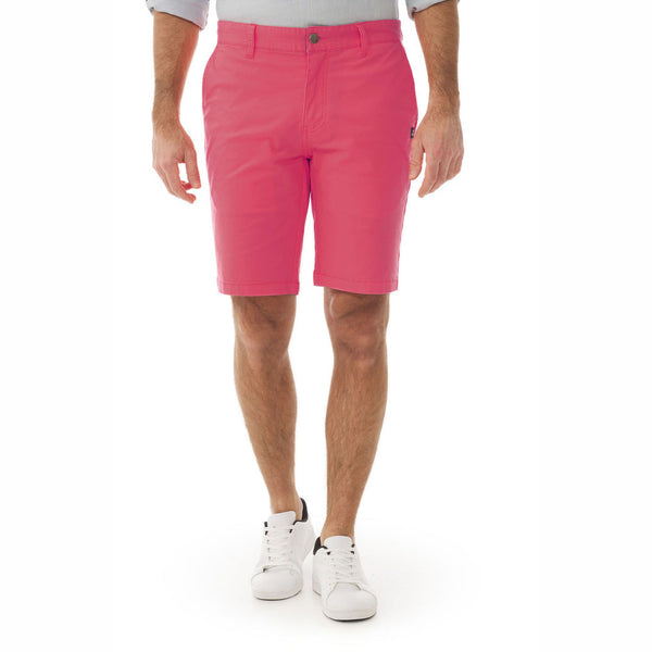 MOUSQUETON Erwany Cotton Stretch Shorts in Fuchsia Pink