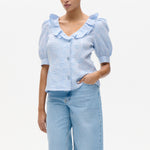 BAUM UND PFERDGARTEN Marlie Blouse in Kentucky Blue