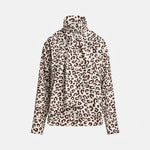 ESSENTIEL ANTWERP Khaleesi Leopard Print Pussy-bow Shirt in Brown/Cream