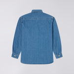 EDWIN Work Shirt in Blue Light Used