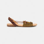 BEATRIZ FUREST Iris Sandals in Khaki
