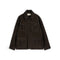 OLIVER SPENCER Shawcross Suede Jacket in Chocolate